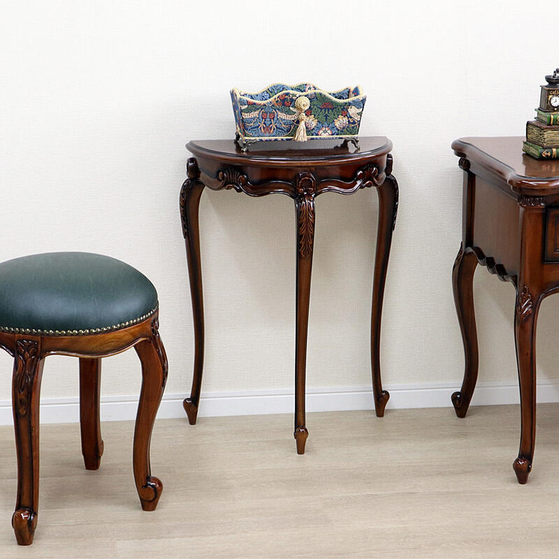 マホガニー サイドテーブル クラシック アンティーク シンプル