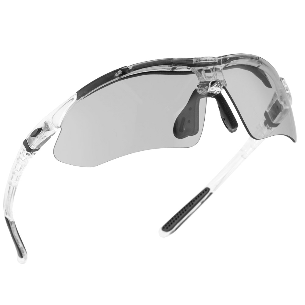 調光サングラス 調光レンズ スポーツサングラス 近視フレーム付 自転車