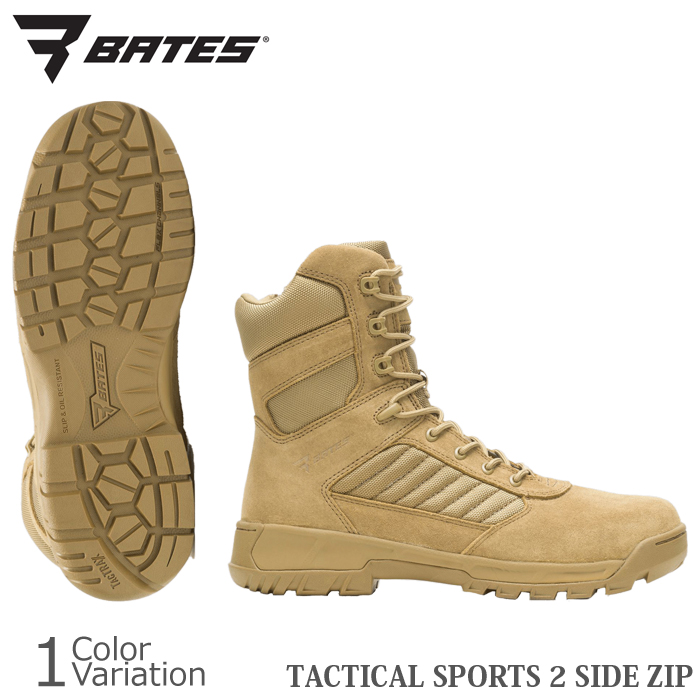 BATES（ベイツ） TACTICAL SPORTS 2 SIDE ZIP 【中田商店】 BA-3181