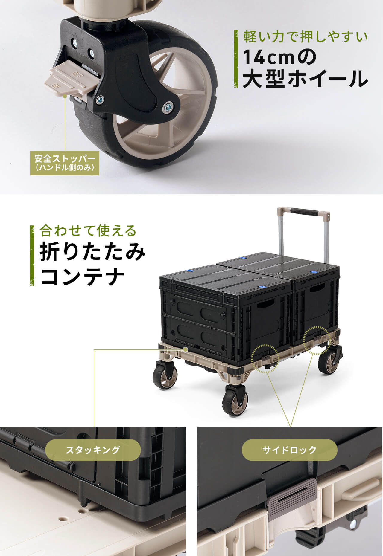 SANWA SUPPLY（サンワサプライ） キャリーカート ＆ アウトドア