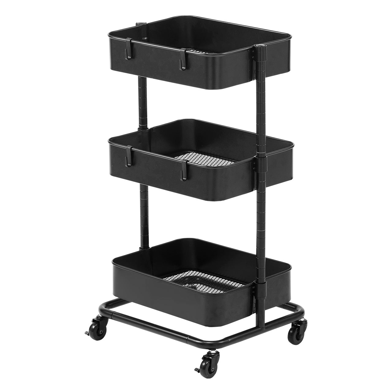 SANWA SUPPLY（サンワサプライ） キッチンワゴン キャスター付き 3段