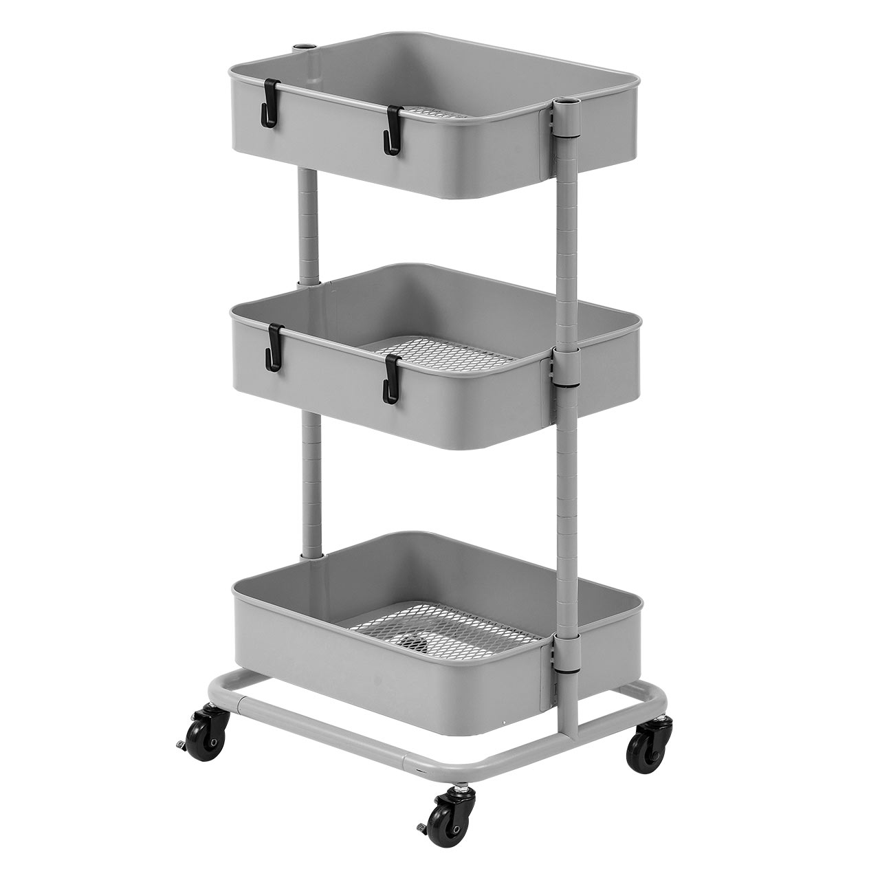 SANWA SUPPLY（サンワサプライ） キッチンワゴン キャスター付き 3段