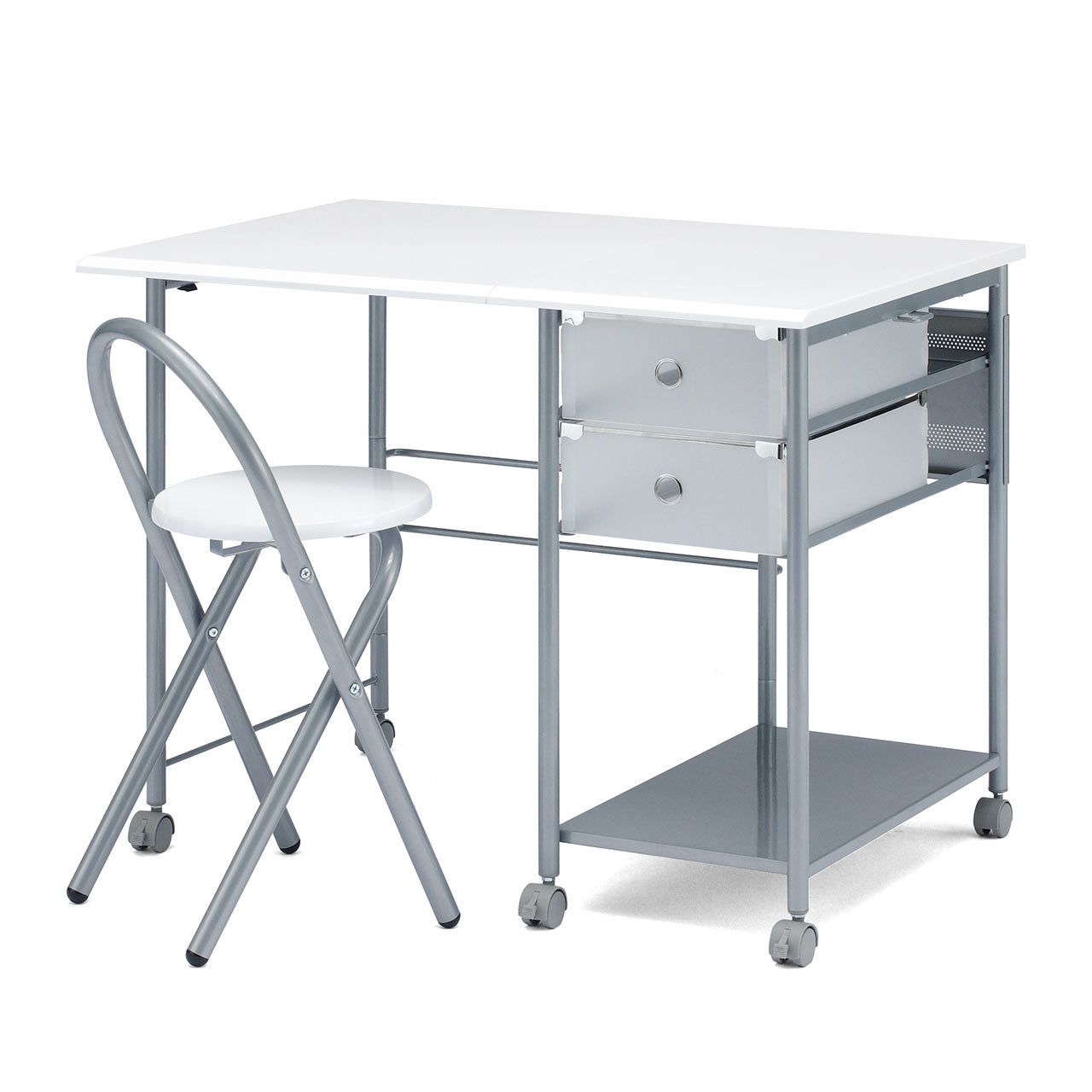 SANWA SUPPLY（サンワサプライ） 折りたたみデスク チェア セット