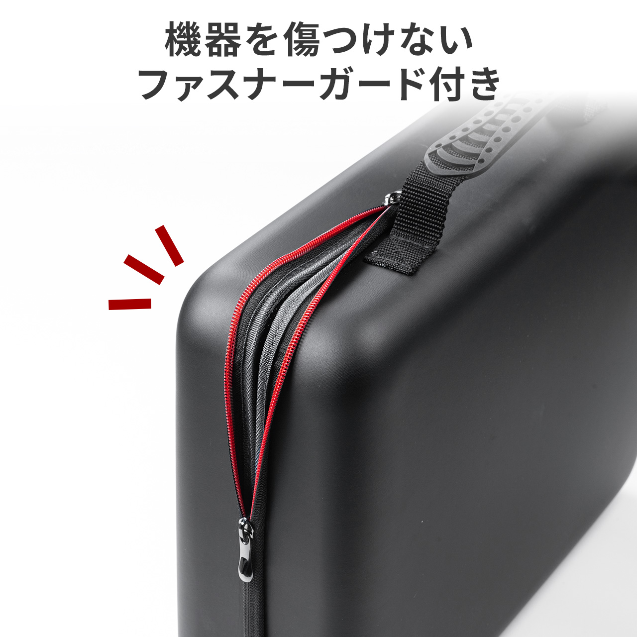 SANWA SUPPLY（サンワサプライ） ハードケース ポーチ メンズ 大型 大