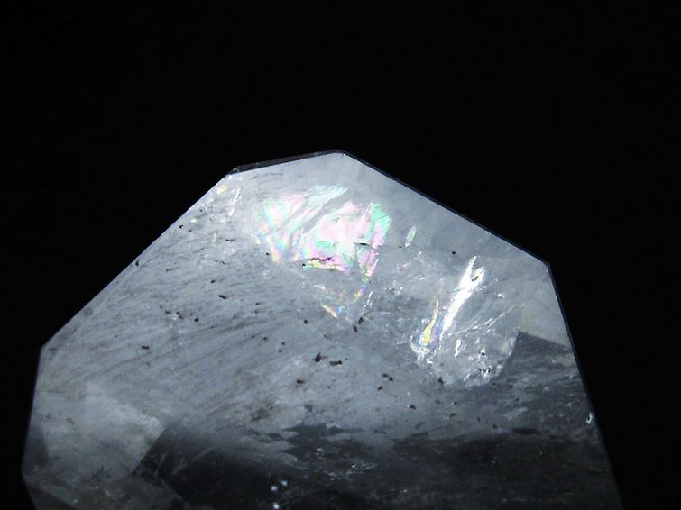虹入り ヒマラヤ水晶 原石[T72-2363]