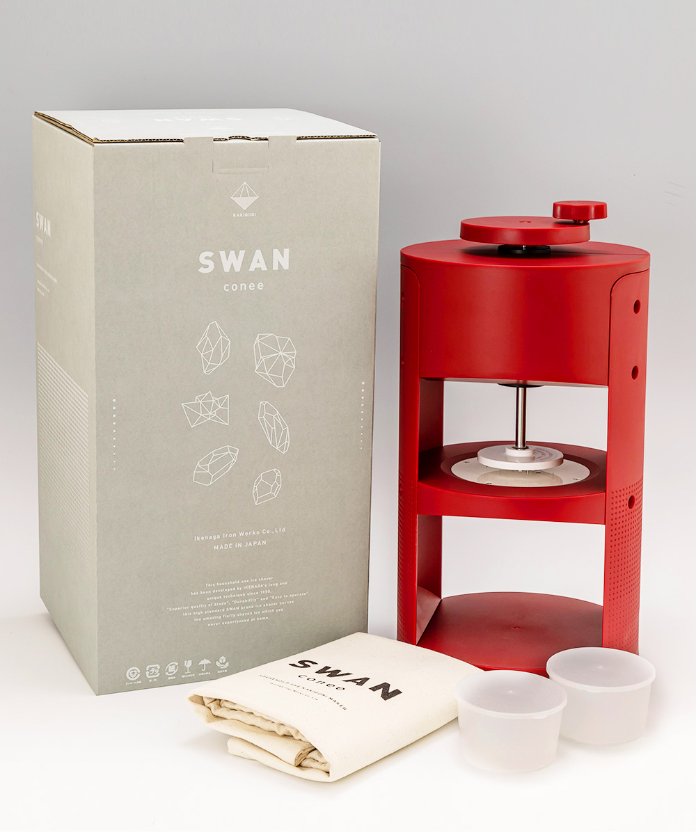 法人限定 】 かき氷器 手動 氷削機 SWAN conee スワン コニー 池永鉄工