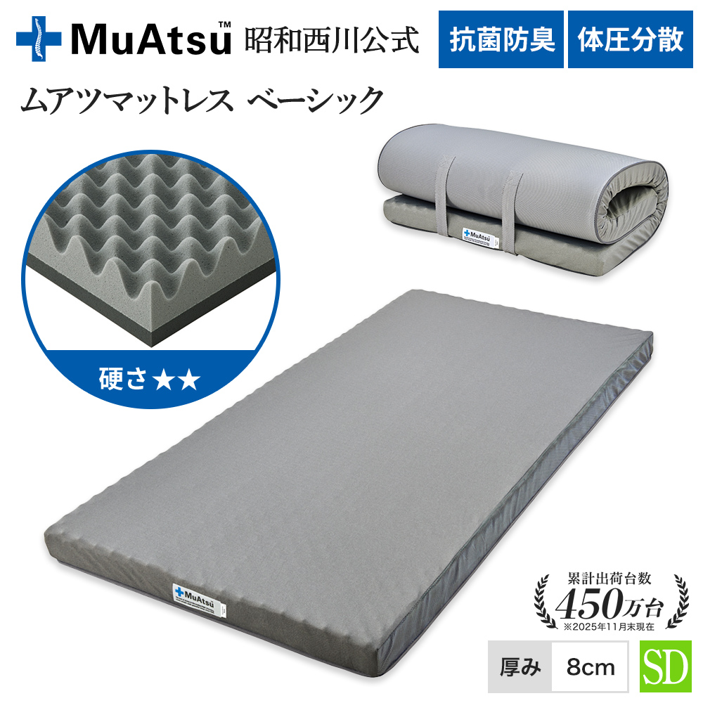 西川（nishikawa） マットレス セミダブル ムアツ布団 昭和西川 敷布団