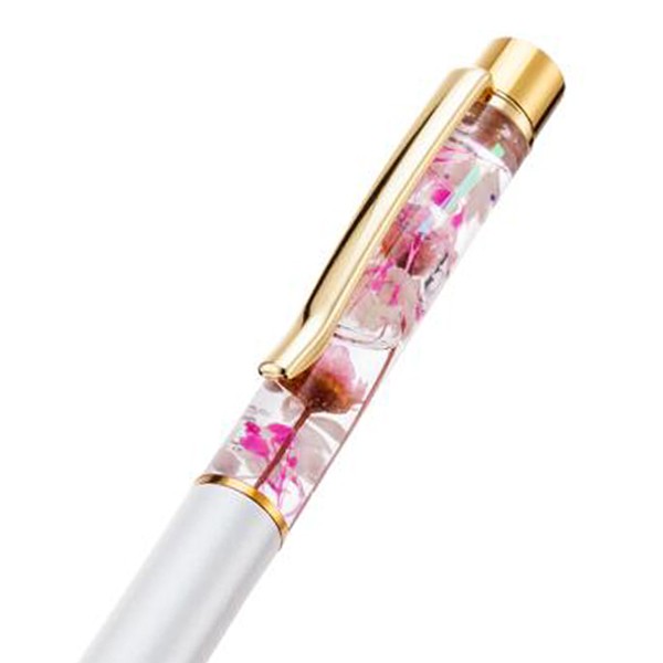 2026 ハーバリウム ボールペン 完成品(替え芯3本付き) / プチギフト