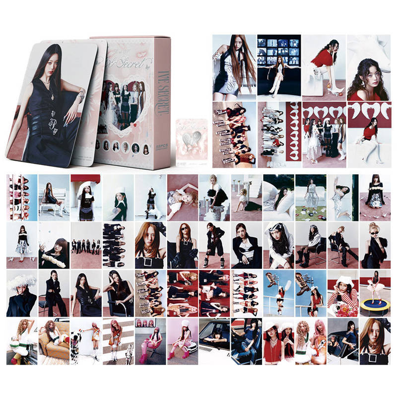 IVEグッズ フォト カード 55枚 セット トレカ アイヴ 写真 全員 フォト