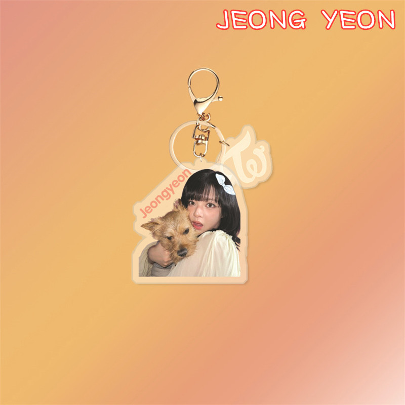 2番目半額 TWICEグッズ キーリング アクリル トゥワイス キーホルダー