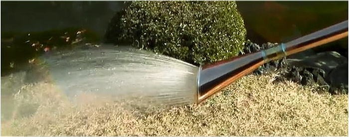 根岸産業 ステンレス製 竿長如雨露 4号 (盆栽ジョーロ 約4L 斜口4号