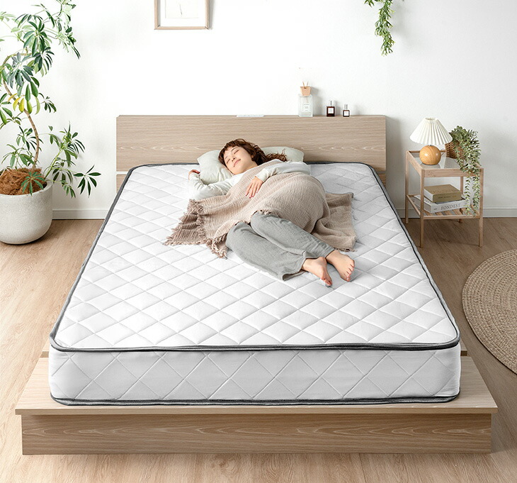 タンスのゲン マットレス キング 20cm厚 ポケットコイル コイル ベッド