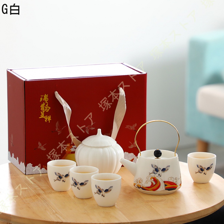 ポット茶器 吉田屋葡萄 茶器セット 急須 湯呑み 日本茶 中国茶 結婚