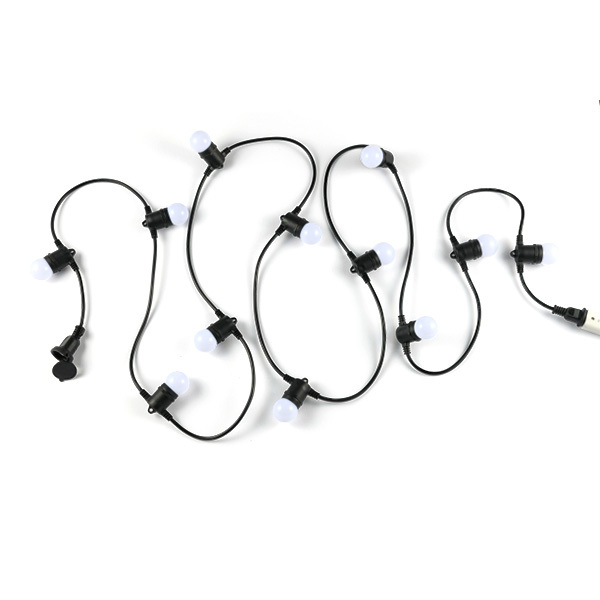 LED ストリング ライト 12球 5m インテリア 電飾 飾り コンセント 連結