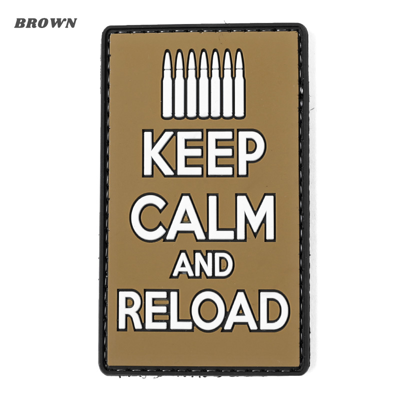 MILITARY（ミリタリー） VT KEEP CALM AND RELOAD ラバー ベルクロ