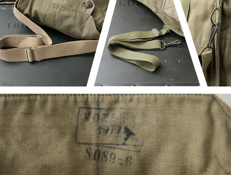 MILITARY（ミリタリー） 実物 USED チェコ軍 M10 ガスマスクバッグ