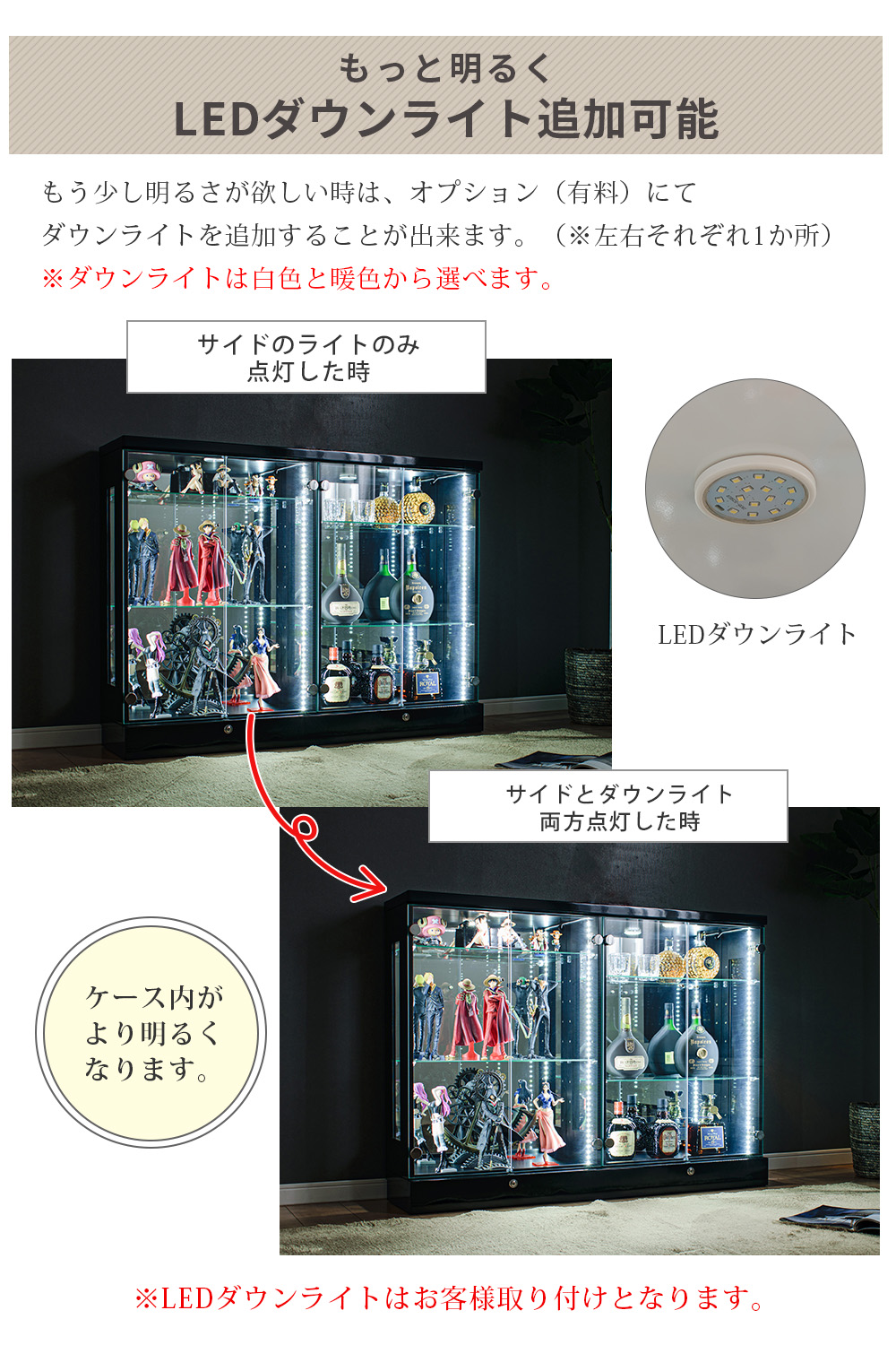 With Plan（ウィズプラン） コレクションケース コレクションラック