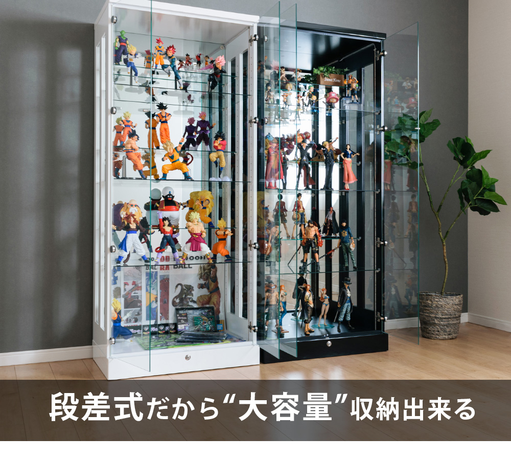 With Plan（ウィズプラン） コレクションケース led 大型 フィギュア