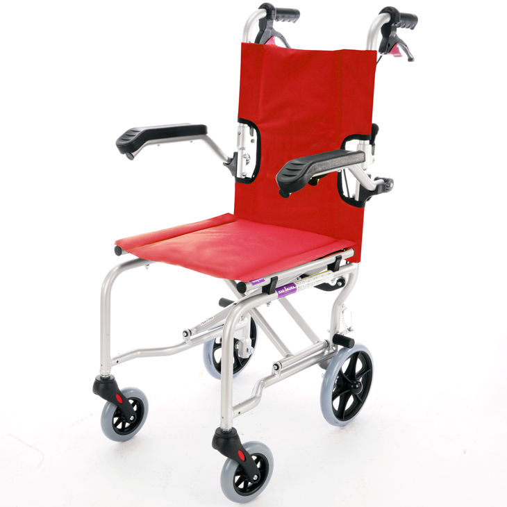 カドクラ 車椅子 車いす 車イス 軽量 コンパクト 簡易 介助用 足漕ぎ