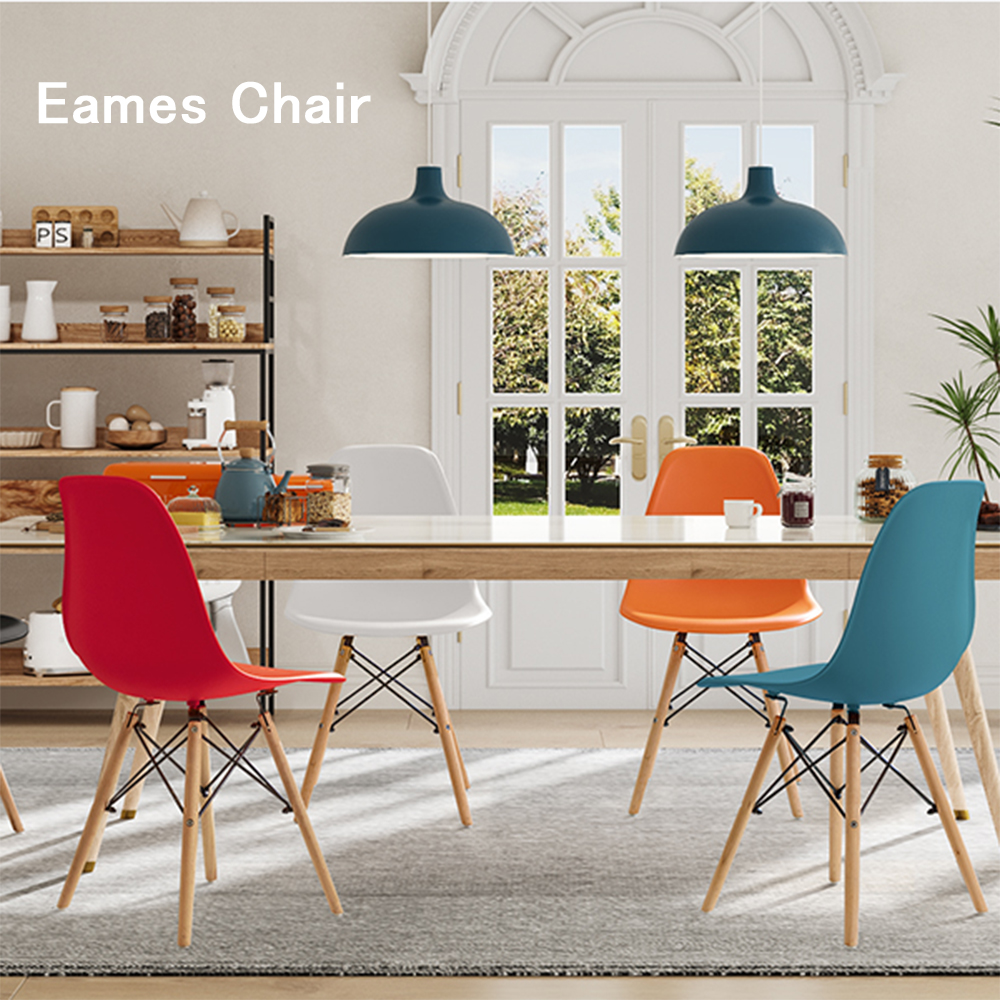 ダイニングチェア 4脚 イームズチェア シェルチェア リプロダクト