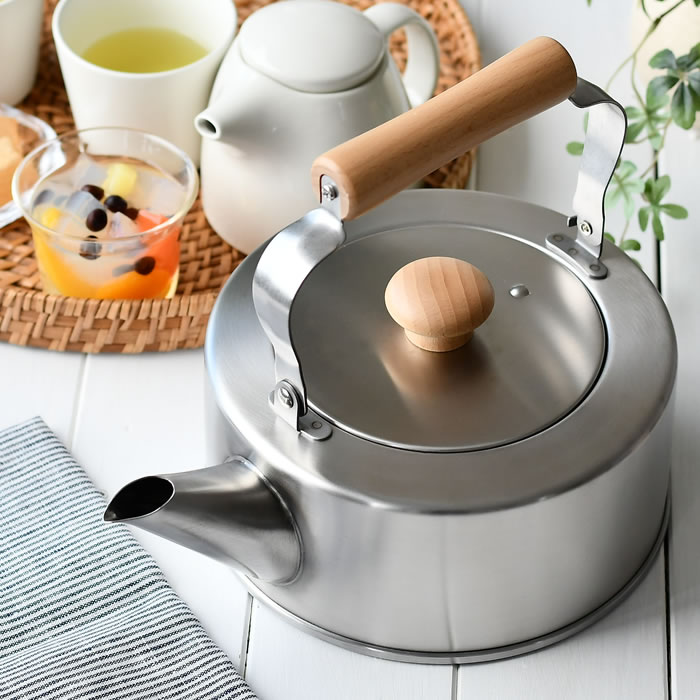 和平フレイズ 千歳 木柄 ストレートケトル 2.5L やかん IH ih 対応