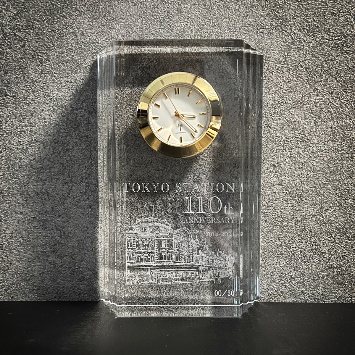 数量限定！東京駅開業110周年記念クリスタル電波時計:GENERAL STORE