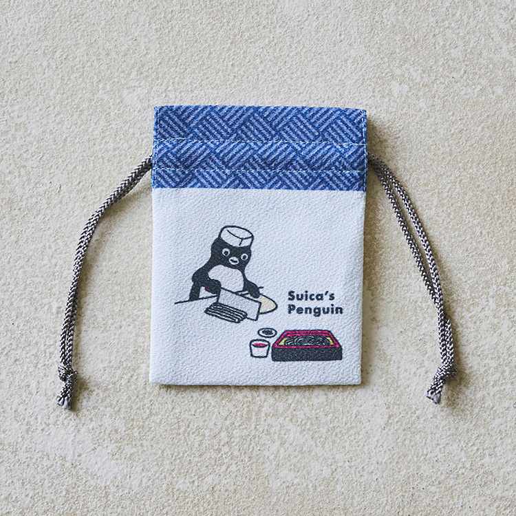 Suicaのペンギン 豆巾着（そば）:TRAINIART JRE MALL店通販｜JRE MALL