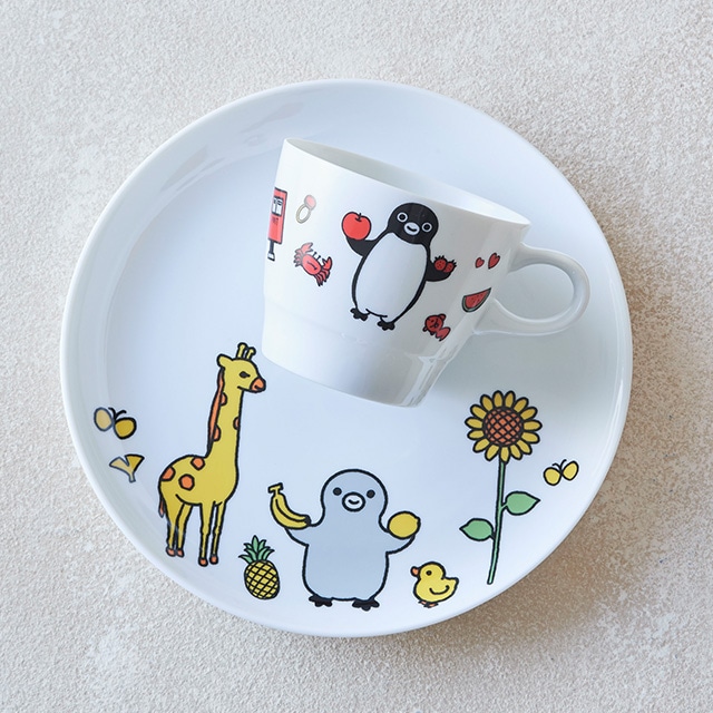 Suicaのペンギン マグ＆プレート（セット）:TRAINIART JRE MALL店通販