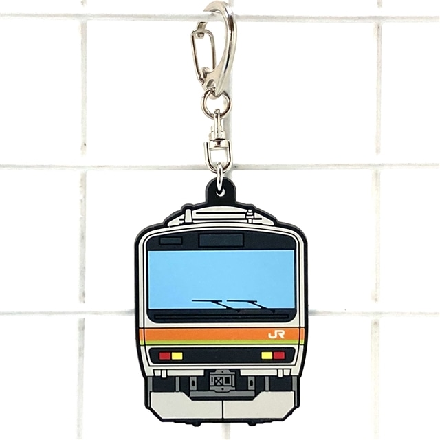 ラバーキーホルダー E231系 八高線:電車市場 Eモール本店通販｜JRE