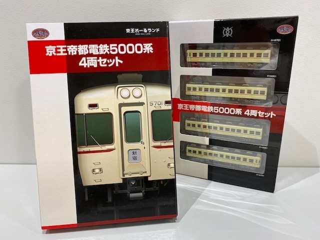 京王電鉄】鉄道コレクション京王帝都電鉄旧5000系4両セット:電車市場