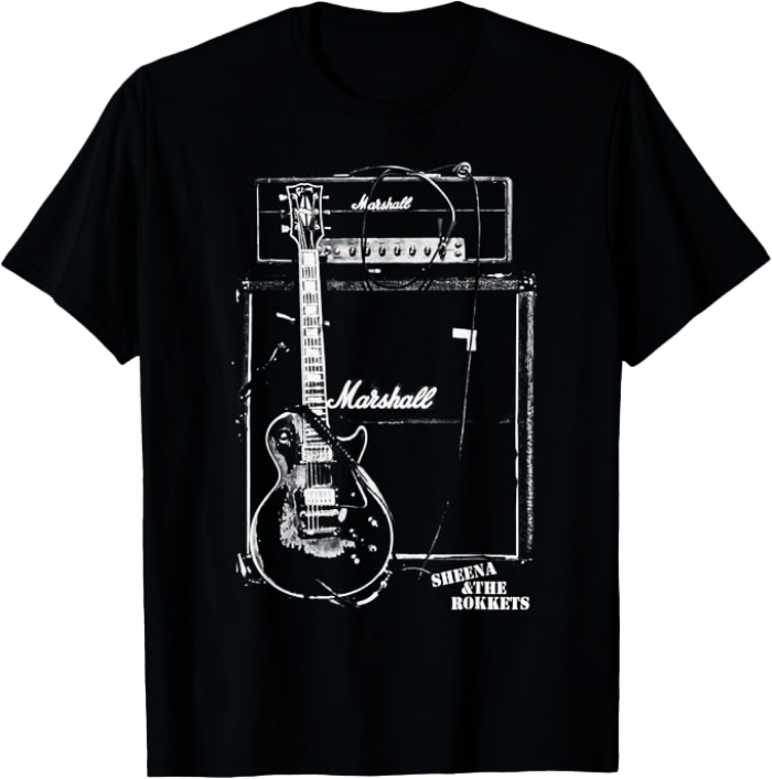 鮎川誠 レスポールギターTシャツ【新ver】