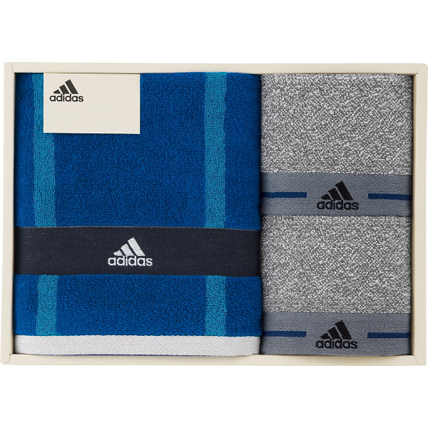 アディダス エーベル スポーツタオル・タオルハンカチセット