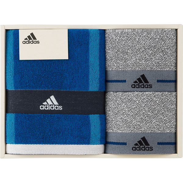 アディダス エーベル フェイスタオル・タオルハンカチセット