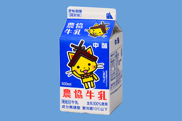 農協牛乳 500ml - 島根中酪