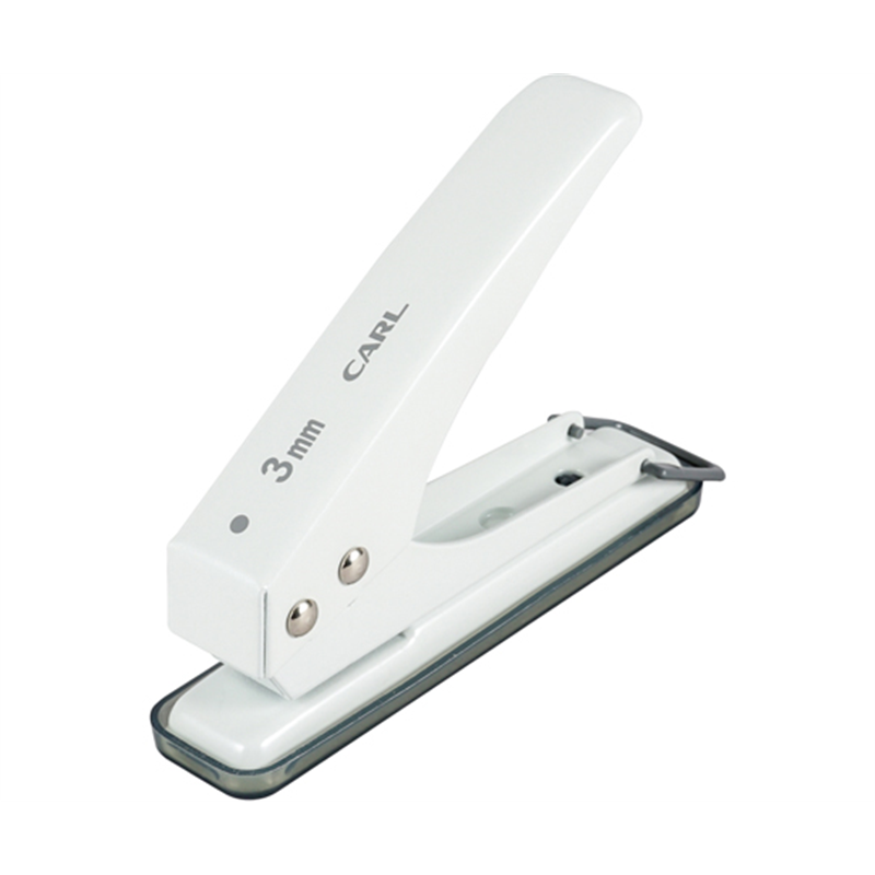 カール 1穴パンチ 穴径3mm SD-130-W 1個(ご注文単位1個)【直送品