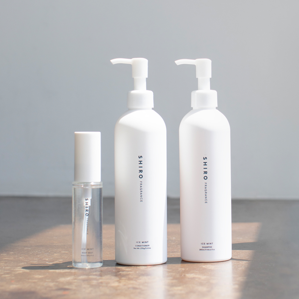 アイスミントクールダウンケアキット（シャンプー＆コンディショナー