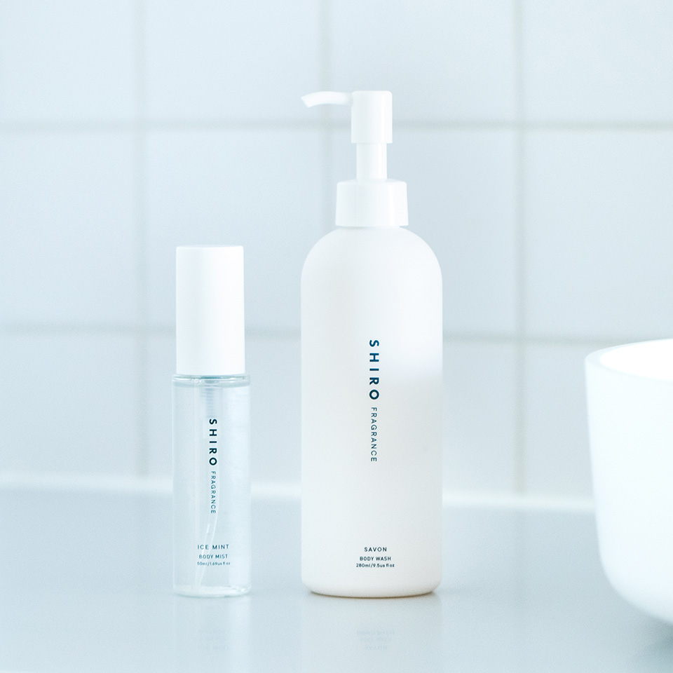 サマーボディケアキット（アイスミント ボディミスト＆サボン ボディ