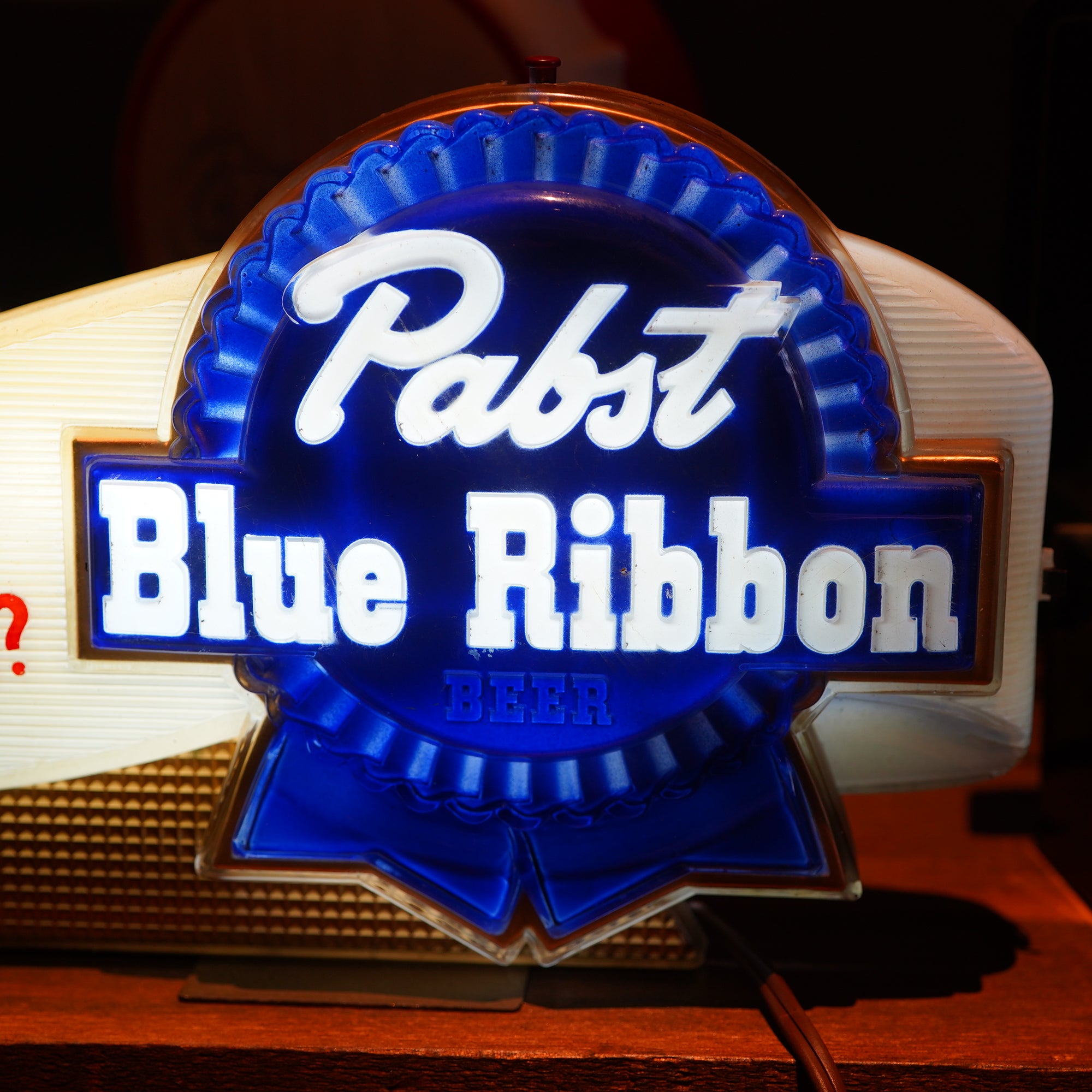 1950's Pabst Blue Ribbon ライトサイン – SK OLDIES