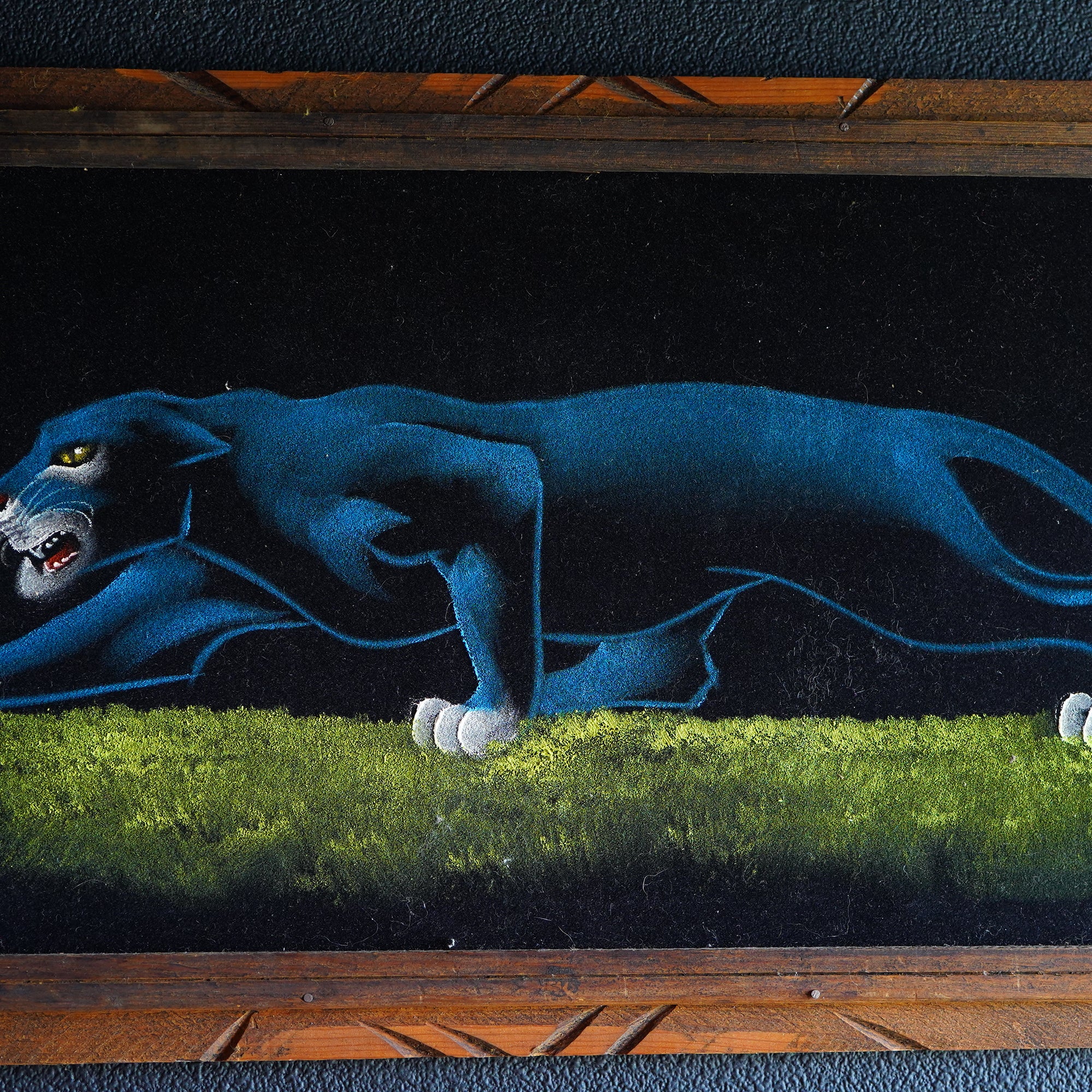 70s ビンテージ ベルベットピクチャー Esovivel ネイティブ 絵画 70S