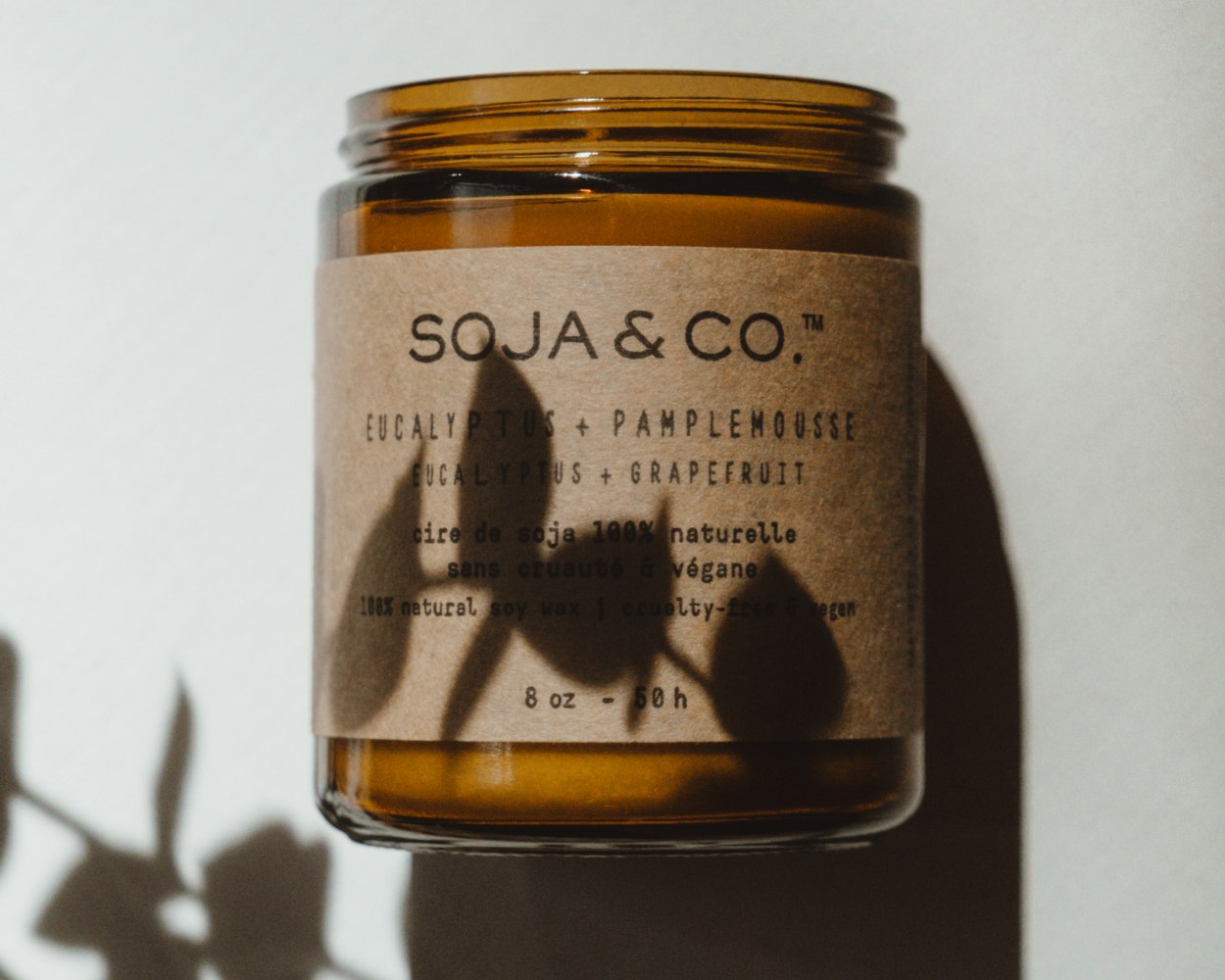 Eucalyptus Soy Candle: Handmade & 100% Canadian | SOJA&CO.