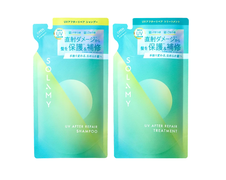 UVアフターリペア シャンプー・トリートメント｜SOLAMY（ソラミー