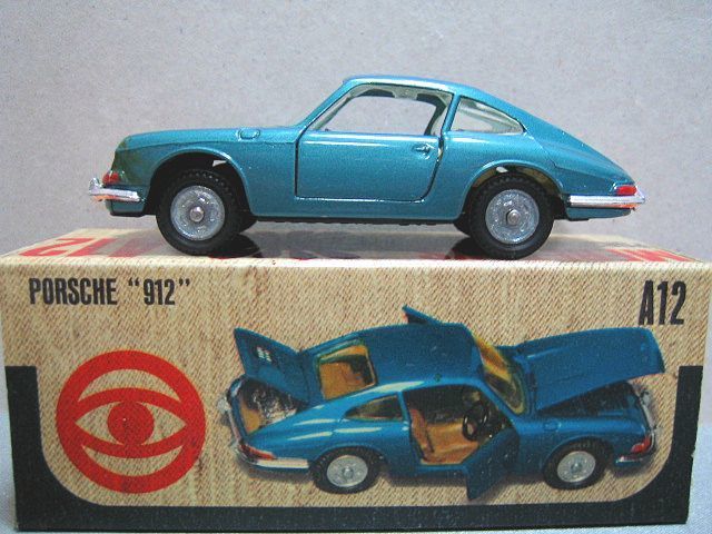 ヴィンテージ　mebetoys mattel製　ポルシェ912　ミニカー ポルシェ912 by メーベトーイ<br>mebetoys a12 porsche 912: ミニカー