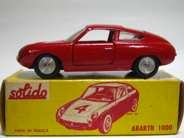 ミニカー SOLIDO ABARTH 1000 Solido 124, Abarth 1000 - Free Price Guide & Review