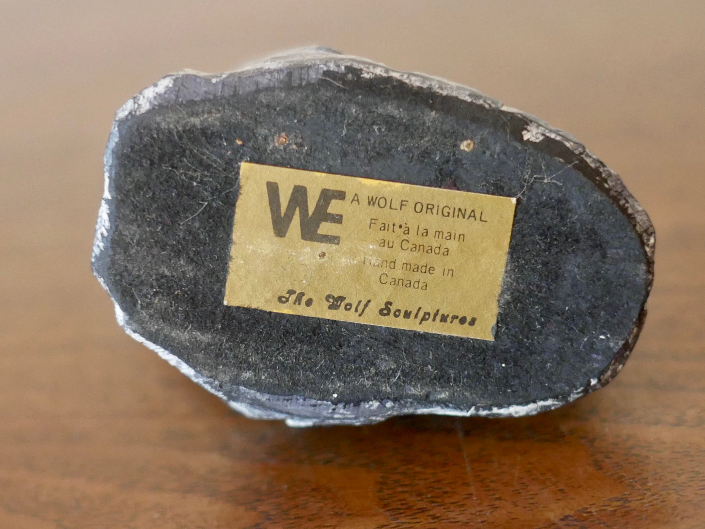 WE A WOLF ORIGINAL【オットセイ】The wolf sculptures イヌイット