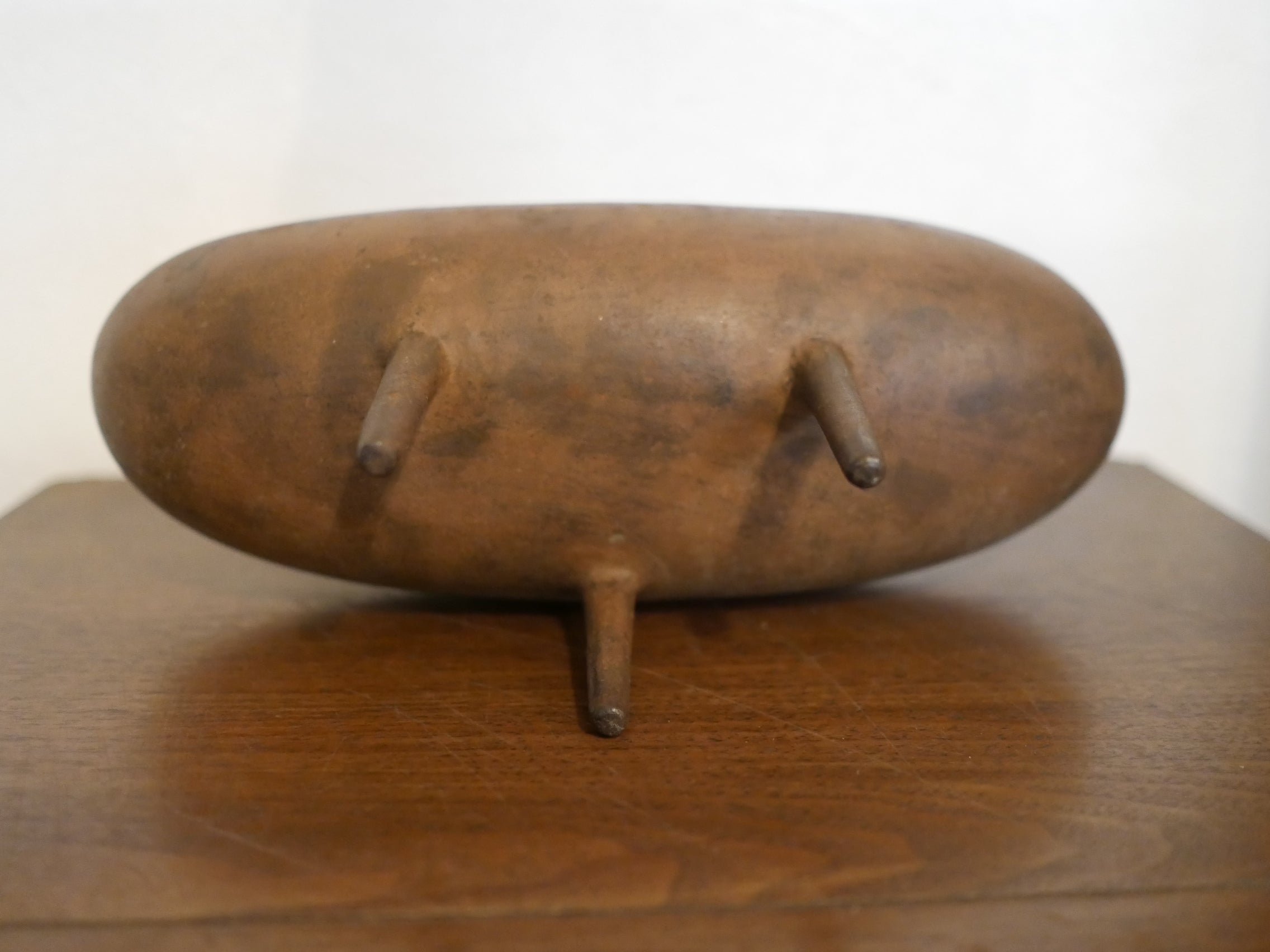 南部鉄器 三つ足水盤 花器 鋳物 鋳造 ヴィンテージ 伝統工芸