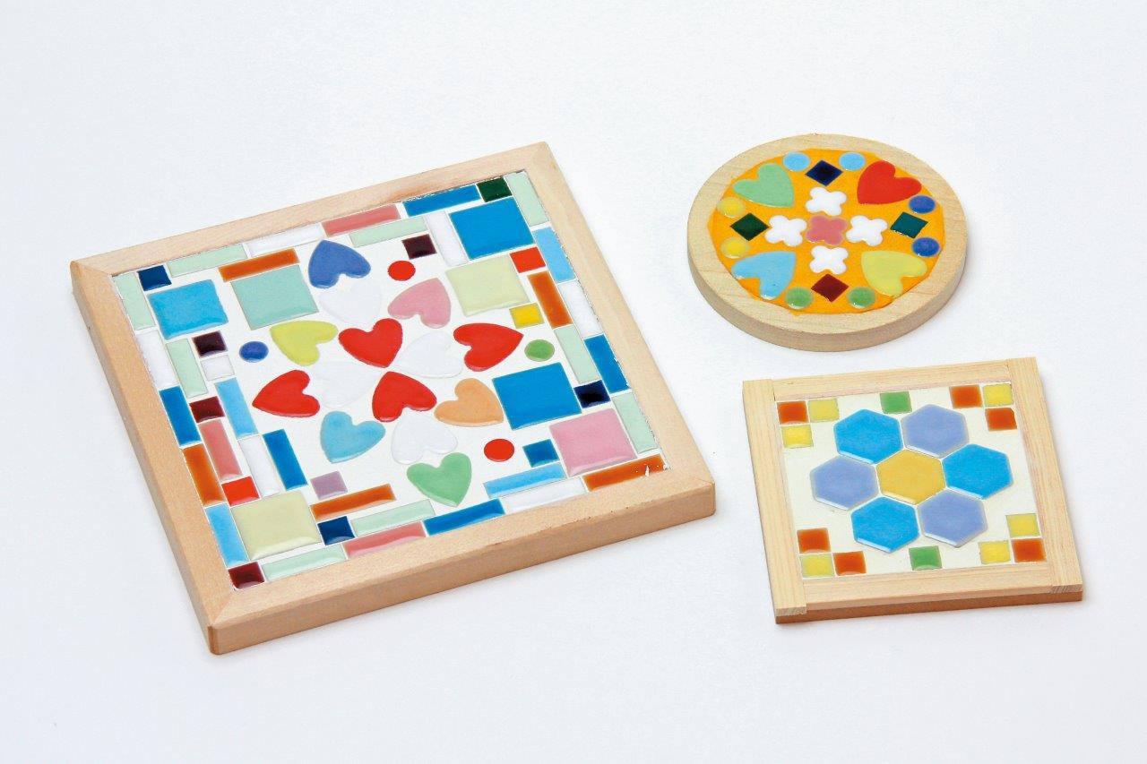 形いろいろ！アートモザイコで実用品をつくろう – WEB 図工・美術教材