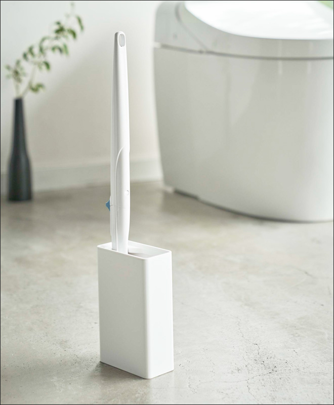 山崎実業 トイレブラシスタンド ブラシスタンド ブラシホルダー ブラシ