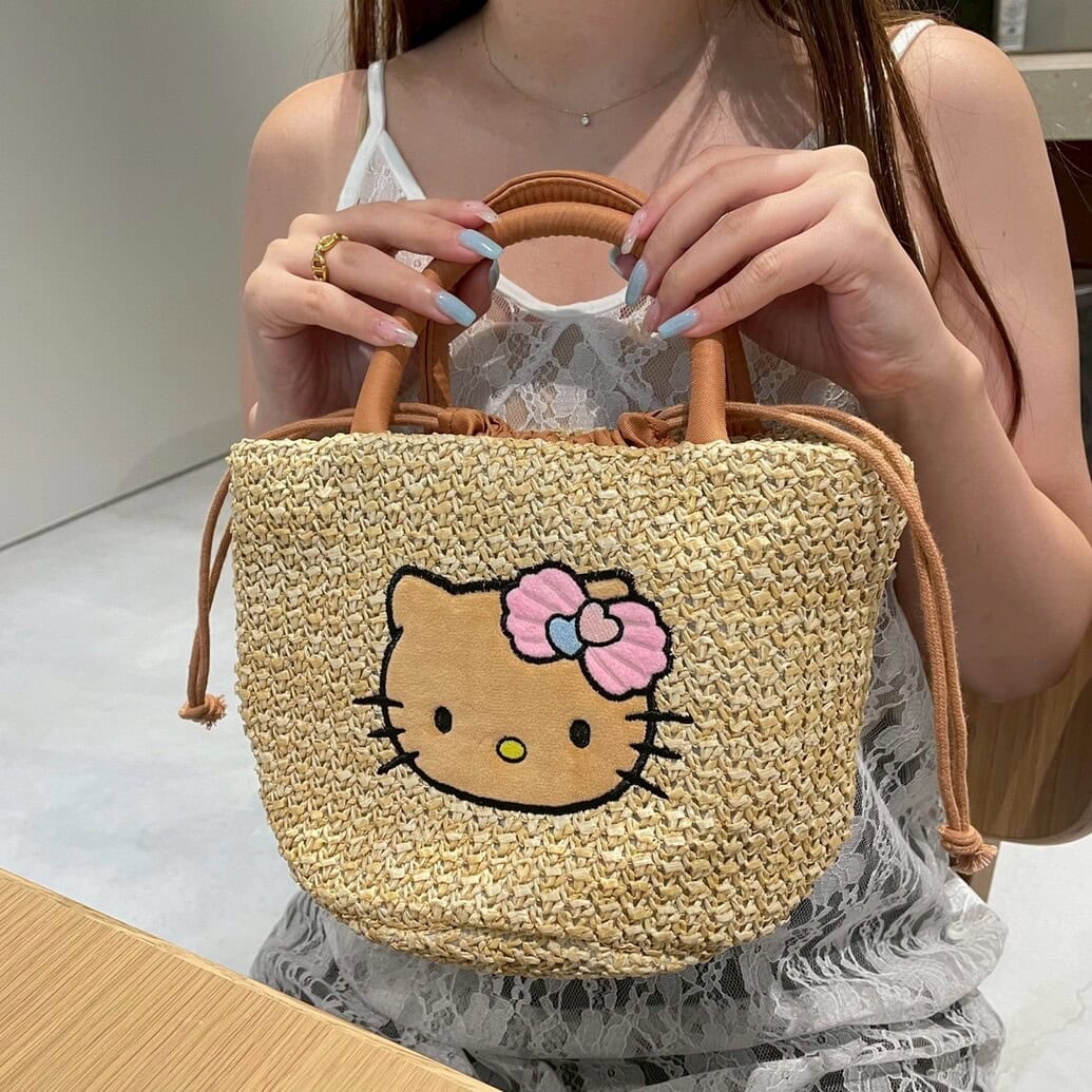 付録レビュー】早くも売り切れ続出中！「日焼けハローキティ」のかご