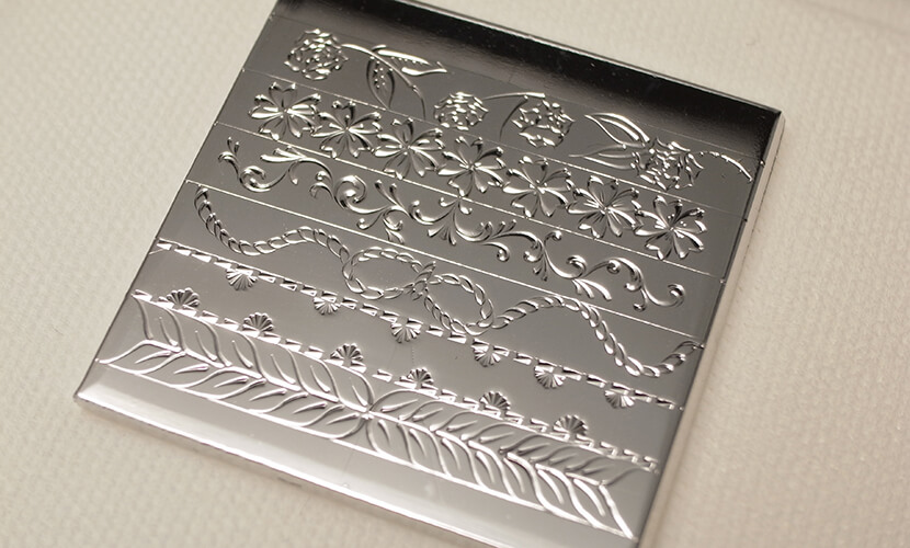 エングレービング（彫金）のサンプル - 【公式】サンビジュウ