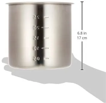 江部松(EBM) 18-8 寸胴鍋・キッチンポット（目盛付）手無の悪い口コミ